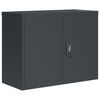 vidaXL Aktenschrank Anthrazit 90x40x110 cm Stahl