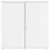 vidaXL Sideboards 2 Stk. Wei&szlig; 79x38x80 cm Holzwerkstoff