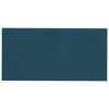 vidaXL Wandkopfteilen 12 pcs Blau 30 x 15 cm Samt