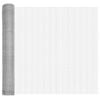 vidaXL Zaun mit Pfosten Silber 1,5 x 50 m PVC-beschichteter Stahl