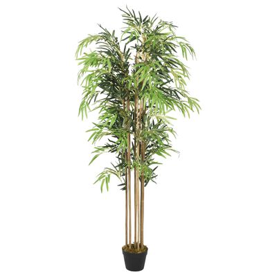 vidaXL Bambusbaum Künstlich 1095 Blätter 150 cm Grün