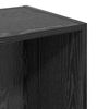vidaXL B&uuml;cherregal Schwarz Eichen-Optik 40 x 30 x 152 cm Holzwerkstoff