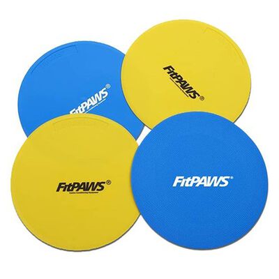 FitPAWS Targets 4 Stk. Gelb und Blau