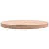 vidaXL Tischplatte &Oslash;30x2,5 cm Rund Massivholz Buche