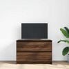 vidaXL TV-Schrank Braun Eichen-Optik 80x35x54 cm Holzwerkstoff