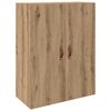 vidaXL Wandschrank 2 pcs Artisan-Eiche 69,5 x 34 x 90 cm Holzwerkstoff
