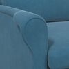 vidaXL Sessel Blau 76 x 94 x 102 cm Samt