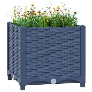 vidaXL Hochbeet 40x40x38 cm Polypropylen