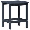 vidaXL Gartenstuhl 3 pcs Marineblau 80,5 x 74,5 x 92 cm Polyethylen
