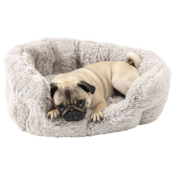 Jack and Vanilla Haustierkorb Shell S 40x35 cm Muschelgrau