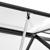 vidaXL Anlehngew&auml;chshaus Anthrazit Aluminium 3,97 m&sup3;