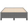 vidaXL Bettgestell Hellgrau 120 x 190 cm Cordstoff
