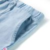 Kindershorts Helles Jeansblau 116
