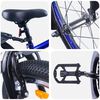 vidaXL Kinderfahrrad 20 Zoll f&uuml;r 6-11 Jahre alt Blau Schwarz