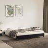 vidaXL Bettgestell ohne Matratze Schwarz 180x200 cm Samt