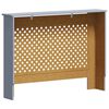 vidaXL Heizk&ouml;rperverkleidung Anthrazit 112x19x81,5 cm MDF