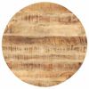 vidaXL Tischplatte Massivholz Mango Rund 15-16 mm 40 cm
