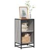 vidaXL B&uuml;cherregal Grau Sonoma 40x35x76 cm Holzwerkstoff