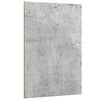 vidaXL Dekoplatten 50 stk. Beton Grau 15 x 21 x 0,27 cm Holzwerkstoff