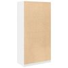 vidaXL Kleiderschrank Wei&szlig; 100x50x200 cm Holzwerkstoff