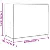 vidaXL Hollywoodschaukel-Abdeckungen 2 Stk. 220x135x170 cm 420D Oxford