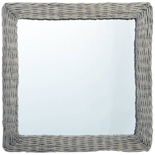 vidaXL Spiegel 50x50 cm Weide