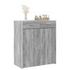 vidaXL Sideboard Grau Sonoma 80x42,5x93 cm Holzwerkstoff