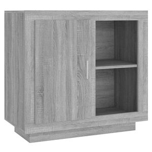 vidaXL Sideboard Grau Sonoma 80x40x75 cm