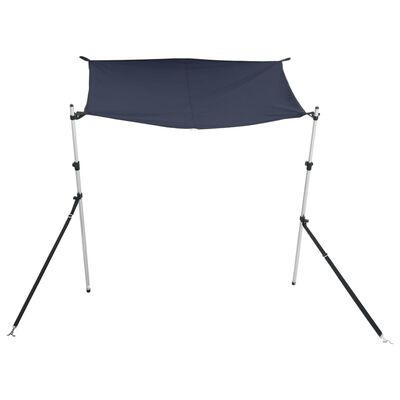 vidaXL T-Top-Beschattungsverlängerung Blau 170x170x(115-183) cm