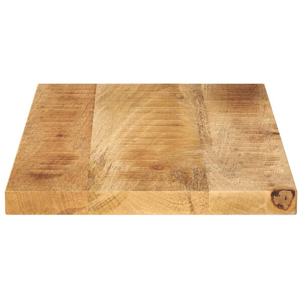 vidaXL Tischplatte 40x20x3,8 cm Rechteckig Raues Massivholz Mango