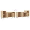 vidaXL TV-Schrank Sonoma-Eiche 100x35x55 cm Holzwerkstoff
