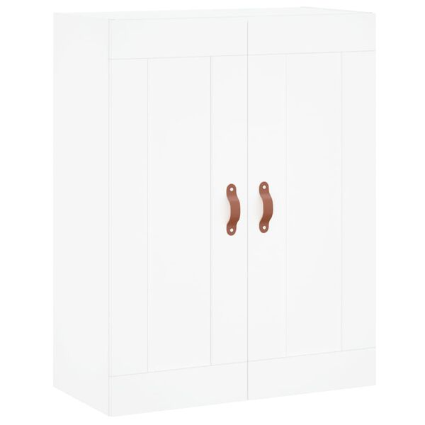 vidaXL Wandschrank Wei&szlig; 69,5x34x90 cm Holzwerkstoff