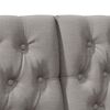vidaXL Gepolstertes Kopfteil Taupe 160 cm Massives Kiefernholz