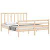 vidaXL Massivholzbett ohne Matratze 160x200 cm Kiefernholz