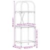 vidaXL B&uuml;cherregal Sonoma-Eiche 40 x 30 x 109 cm Holzwerkstoff