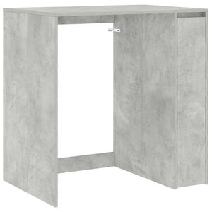 vidaXL Waschmaschinen-Schrank Betongrau 87 x 60 x 89 cm Holzwerkstoff