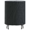 vidaXL Tischdecken Uni Schwarz 62 x 62 x 70 cm Stoff