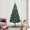 vidaXL K&uuml;nstlicher Weihnachtsbaum mit 300 LEDs mit St&auml;nder Gr&uuml;n 210 cm