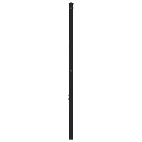 vidaXL Ersatz-Kopfteil Braun Eichen-Optik 90 cm Stahl und Holzwerkstoff
