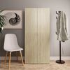vidaXL Schuhschrank Sonoma-Eiche 80x35,5x180 cm Holzwerkstoff