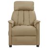 vidaXL Massagesessel Cappuccino-Braun Kunstleder