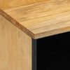 vidaXL Nachttische 2 Stk. Braun 40x33x46 cm Massivholz Mango