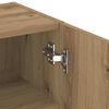 vidaXL TV-Schr&auml;nk 4 pcs Artisan-Eiche Holzwerkstoff