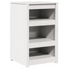 vidaXL K&uuml;chenschrank MEPPEL Wei&szlig; 55 x 55 x 92 cm Massives Kiefernholz