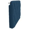 vidaXL Kopfteil-Kissen Blau 90 cm Stoff