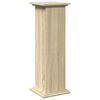 vidaXL Postament mit Stauraum Sonoma-Eiche 31x30x90 cm Holzwerkstoff