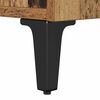vidaXL Nachttisch 2 pcs Altholz 40 x 35 x 47,5 cm Holzwerkstoff