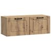 vidaXL Wandmontierter TV-Schrank 78,5 x 31 x 30 cm Artisan-Eiche