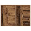 vidaXL Sideboard 2 pcs Altholz 60 x 31 x 84 cm Holzwerkstoff