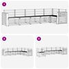 vidaXL Sofagarnituren 6 pcs Natur Massivholz Akazie